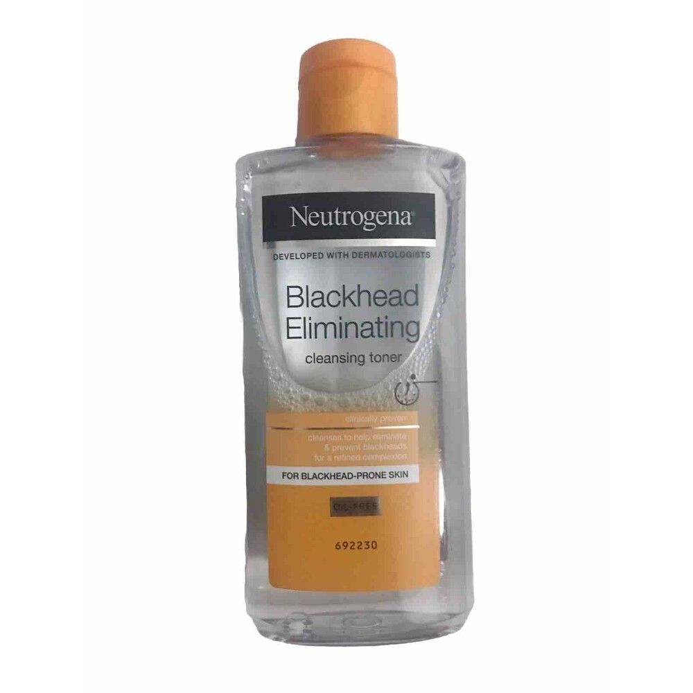 Neutrogena Blackhead Eliminating Cleansing Toner Oil Free 200ml 6.8 oz
